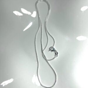 Silvery Chain Necklace